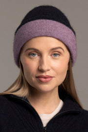 Two Tone Reversible Possum Merino Beanie
